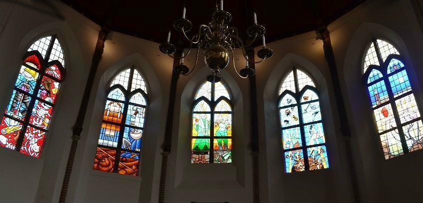 Bakenesserkerk - Overzicht ramen